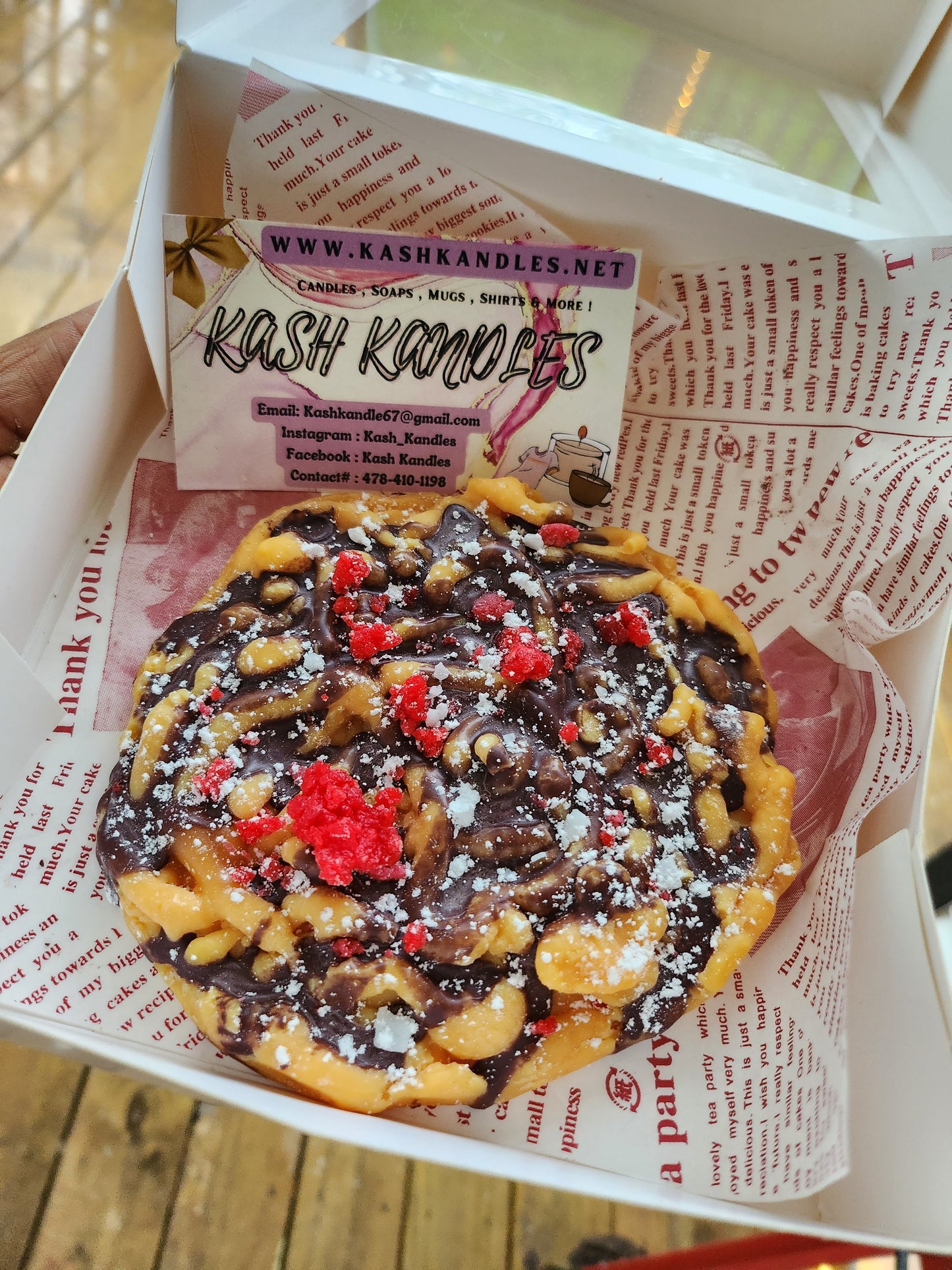 Funnel Cake Wax Melt