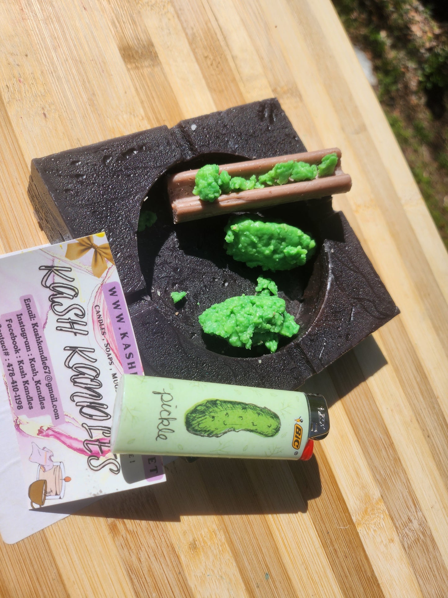 420 Tray and leafs wax melts