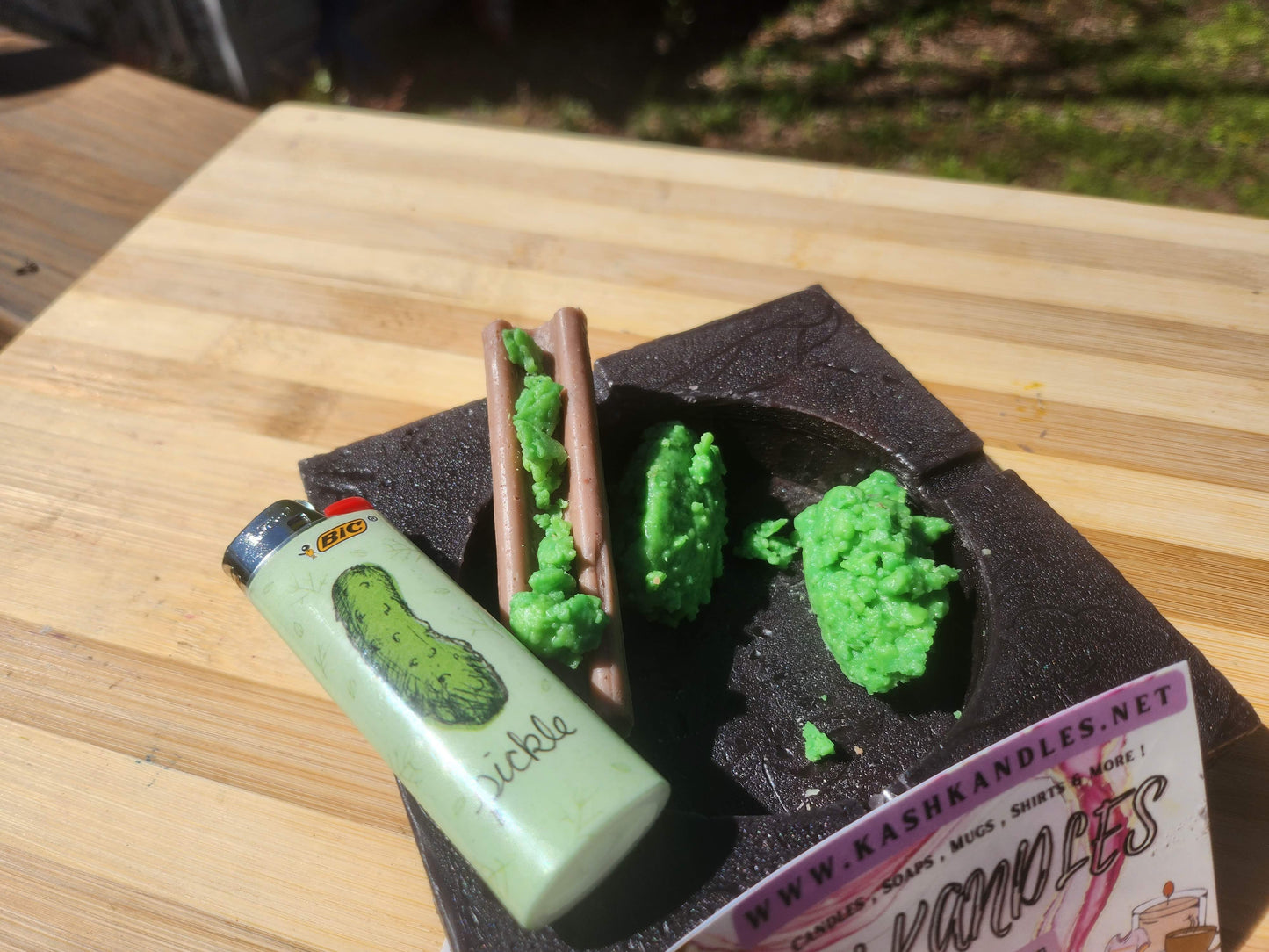 420 Tray and leafs wax melts