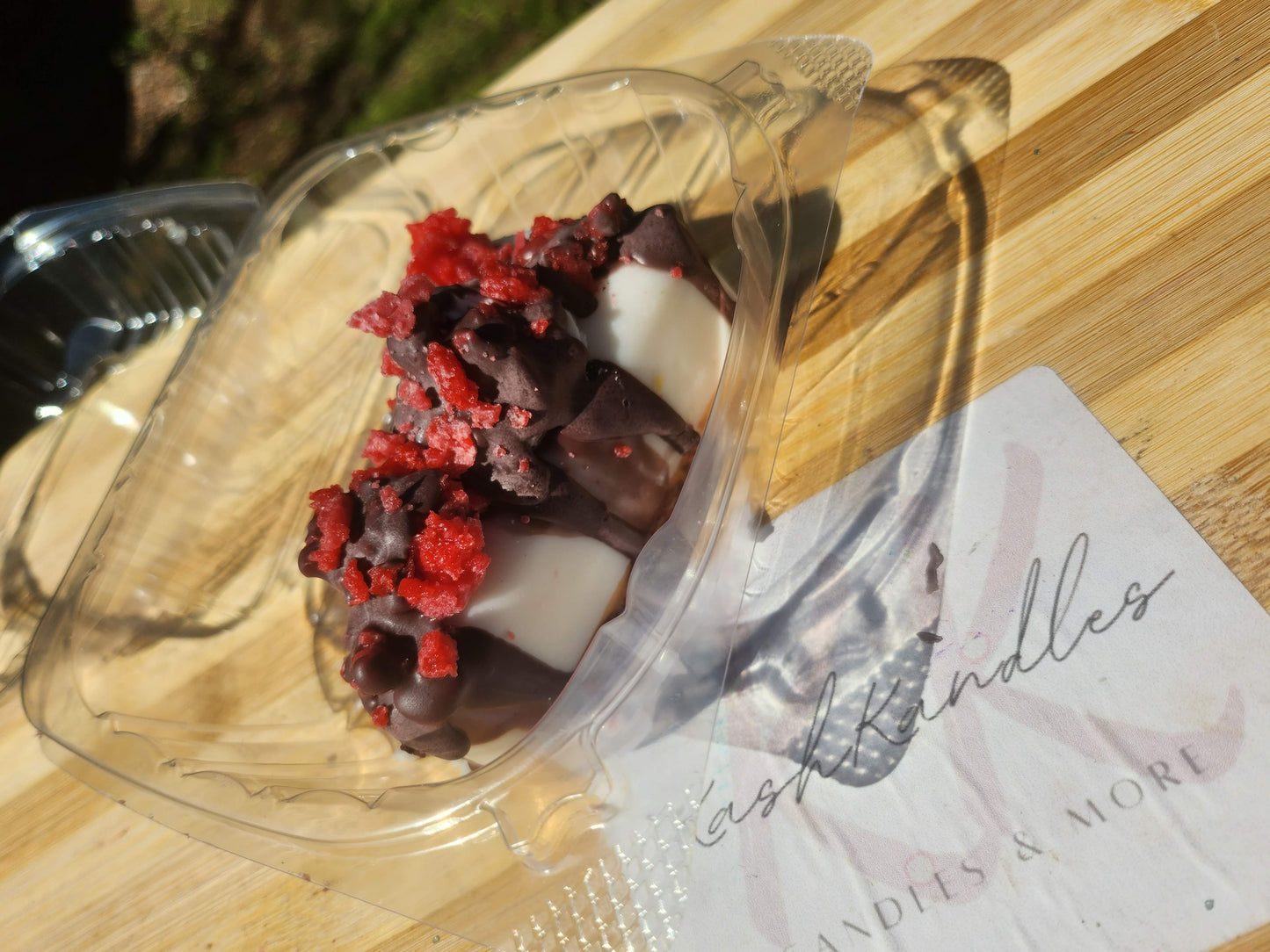 Chocolate Raspberry Cake Slice