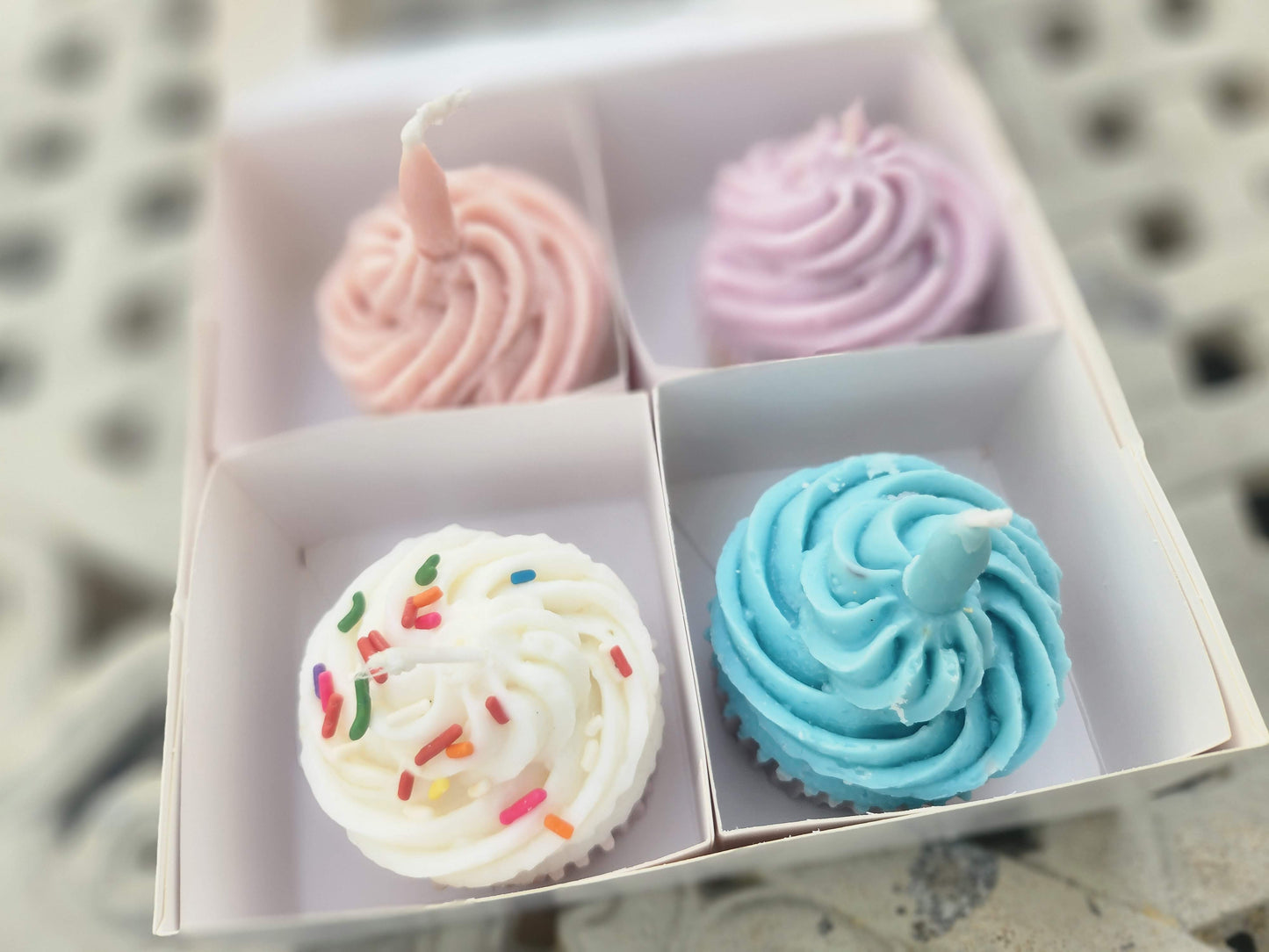 Cupcake Candle Box