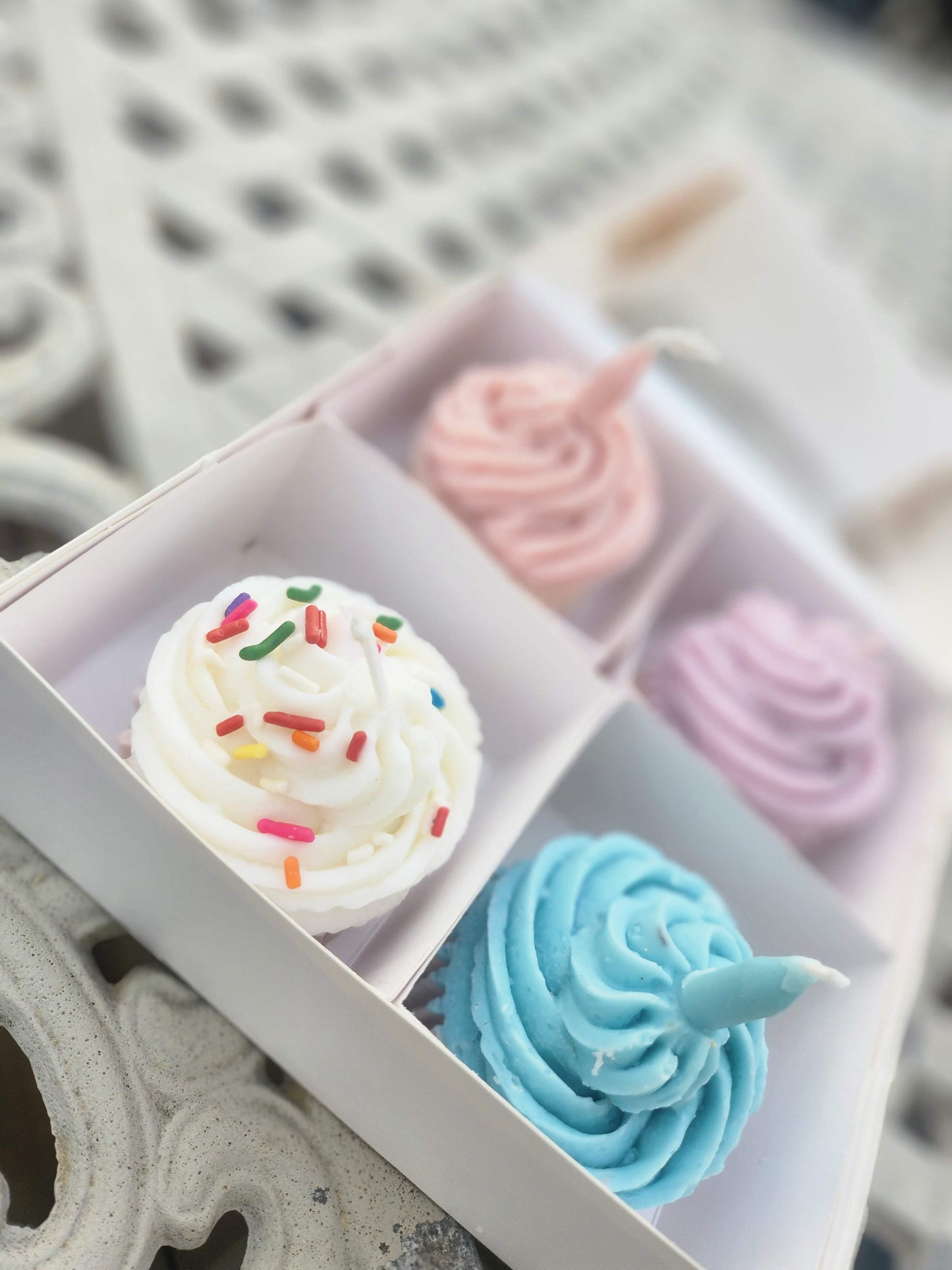 Cupcake Candle Box