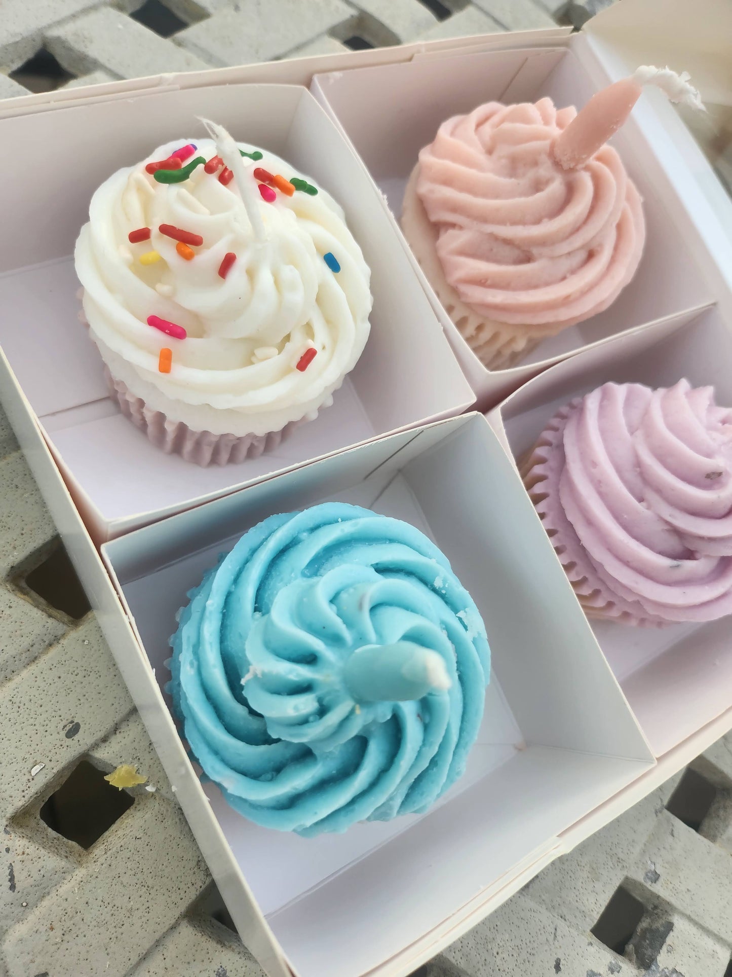 Cupcake Candle Box