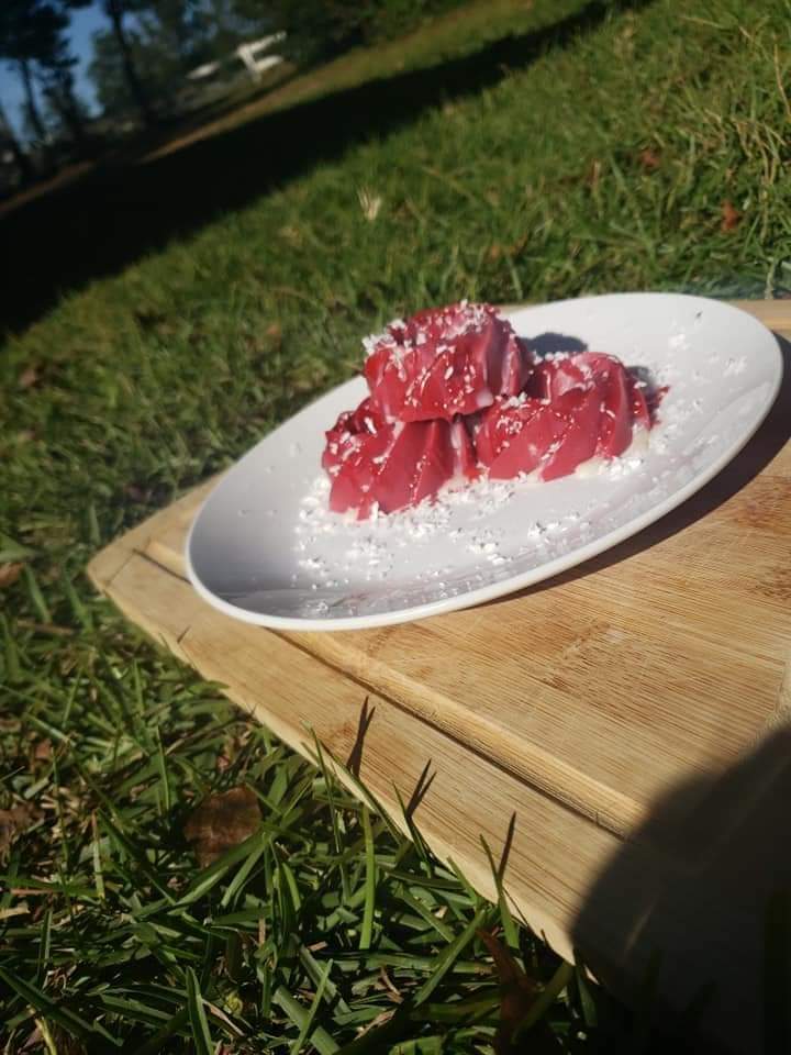 Raspberry Crullers