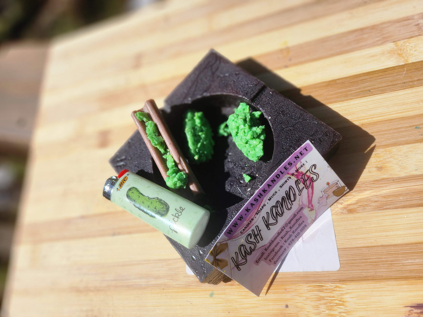 420 Tray and leafs wax melts