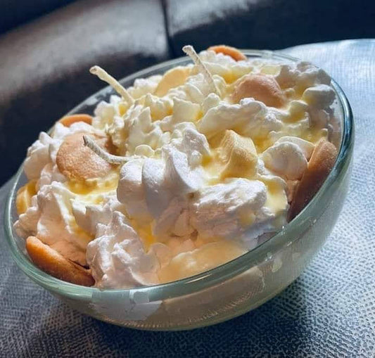 Banana Pudding Candle