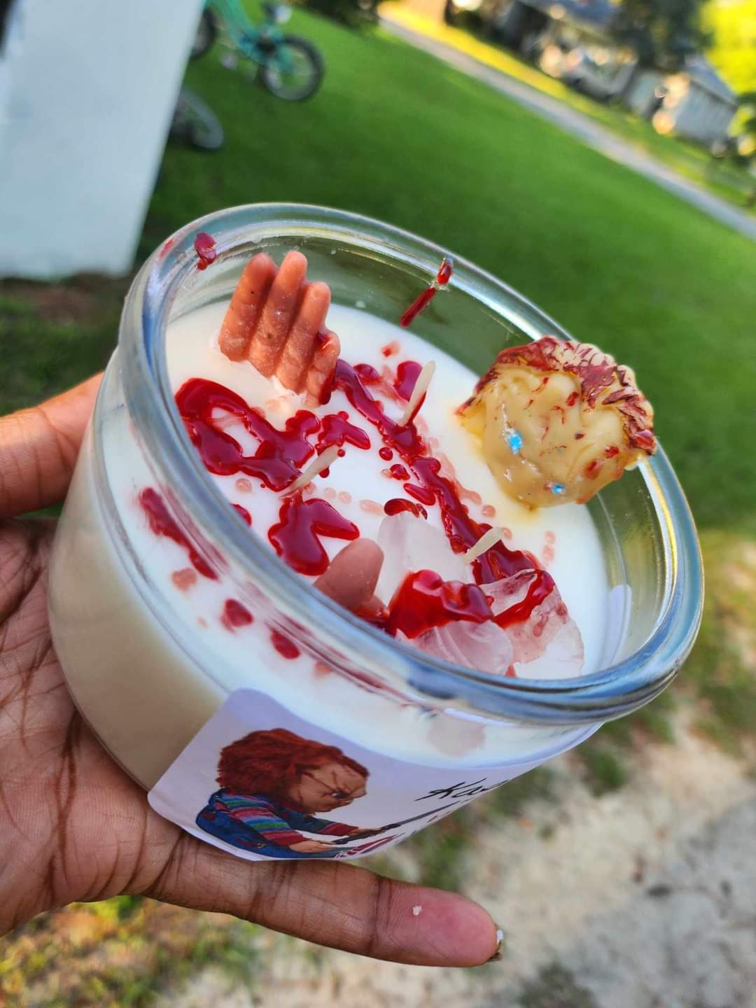 Chucky Candle