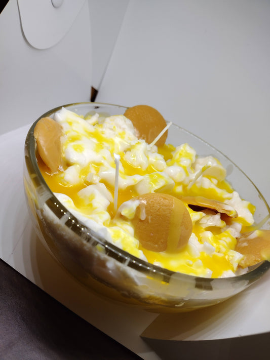 Banana Pudding Candle